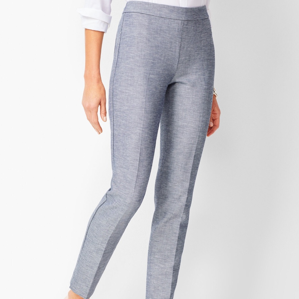 TALBOTS CHATHAM ANKLE PANTS Misty Heather
